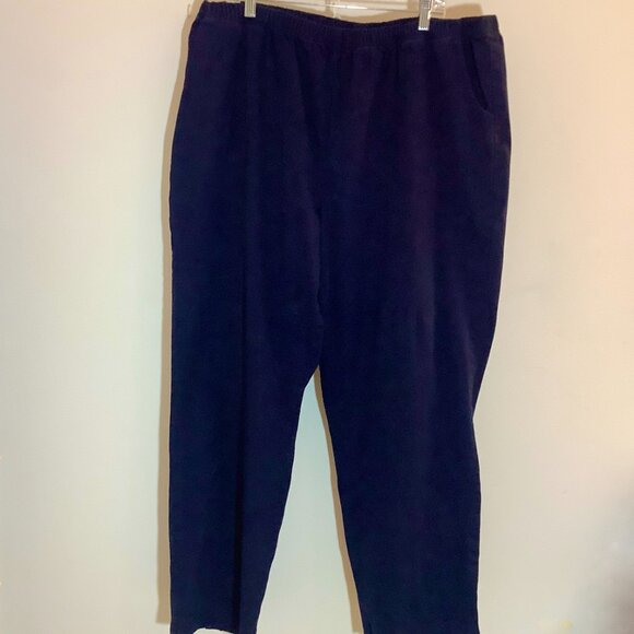 Pants Blue Stretch Long 3X Cotton Croft & Barrow - Picture 2 of 7